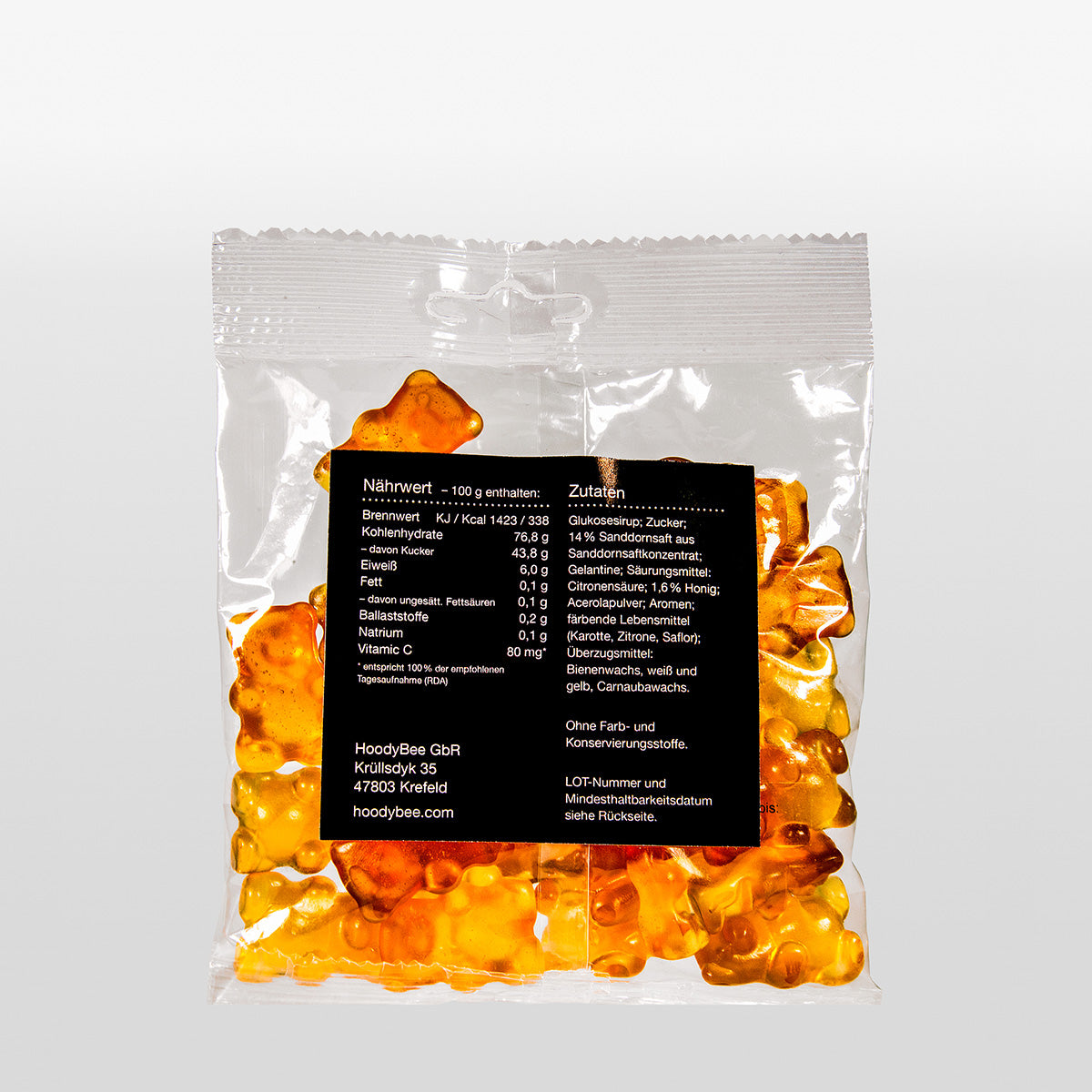 Gummibärchen Sanddorn
