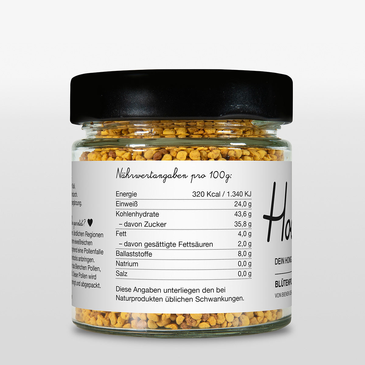 blütenpollen nährwerte