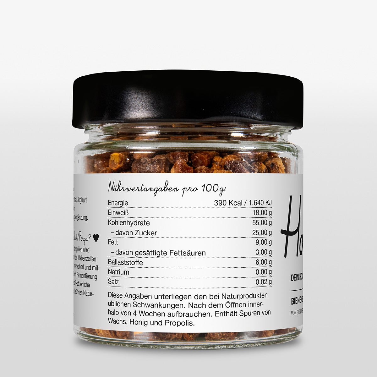 perga bienenbrot nährwerte