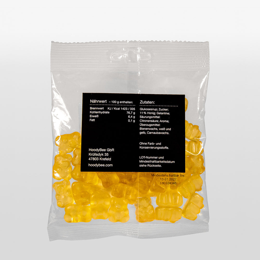 Honig-Gummibärchen, 100g