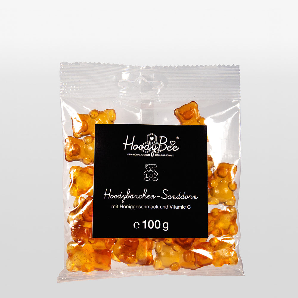 Honig-Sanddorn-Gummibärchen, 100g