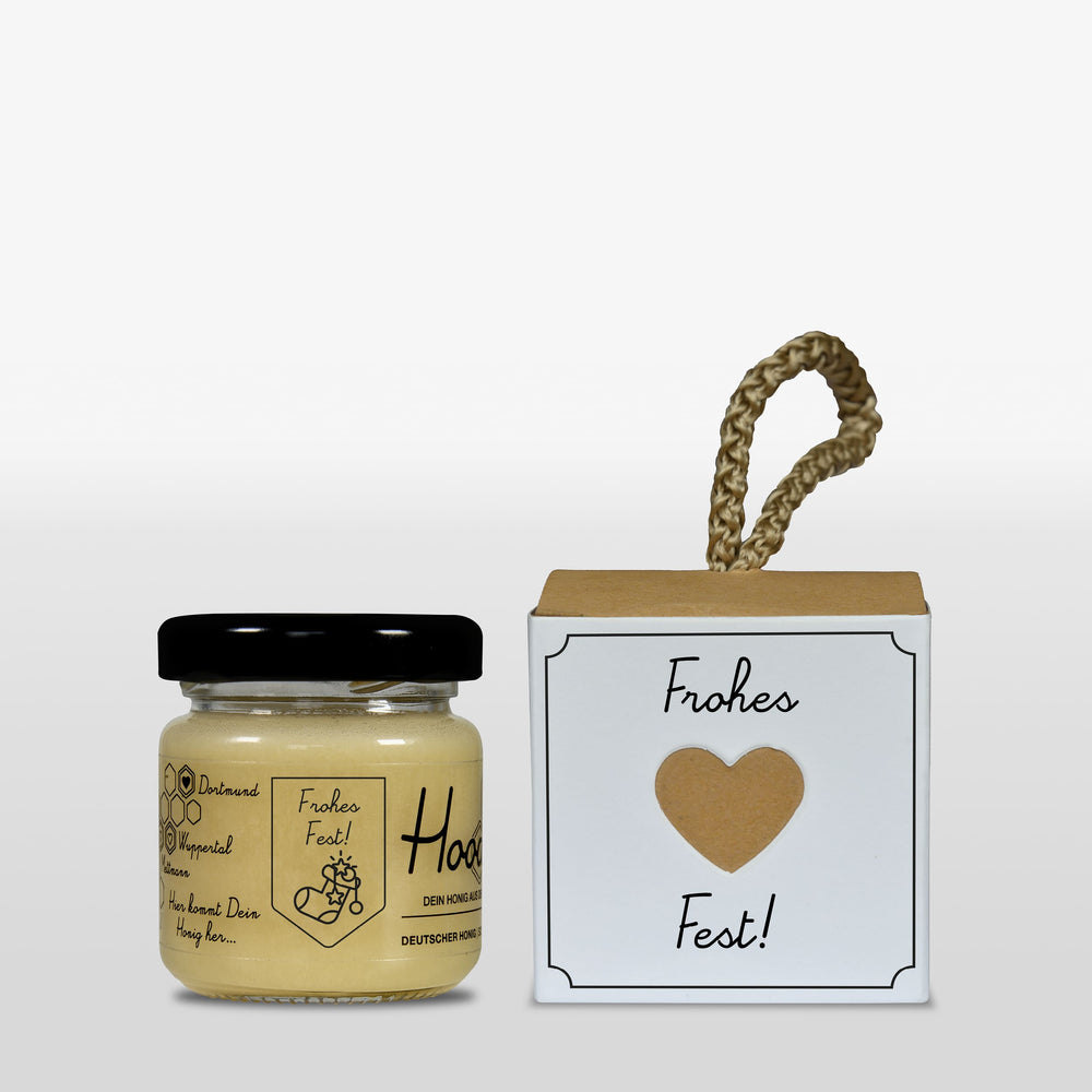 Weihnachtspräsent Honig Mini, 50g (Preisstaffel)